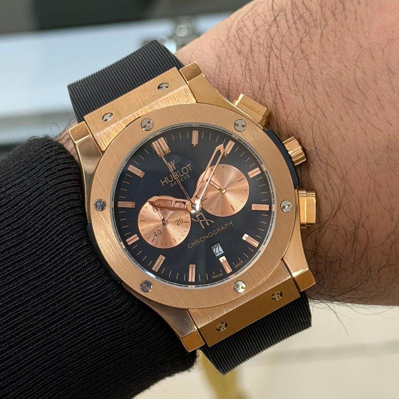ساعت مچی مردانه هابلوت Hublot سه موتورفعال