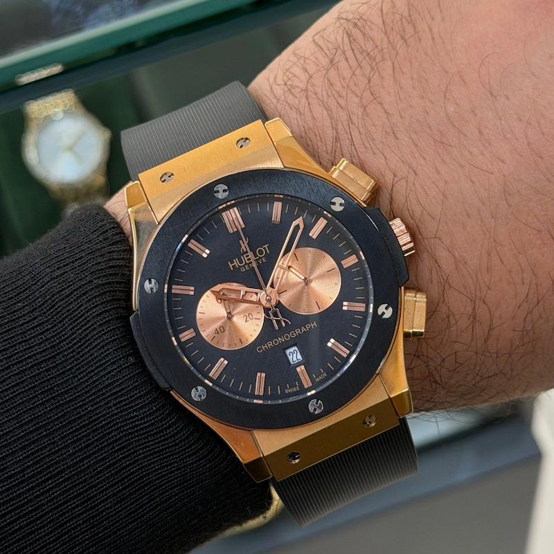 ساعت مچی مردانه هابلوت Hublot سه موتورفعال