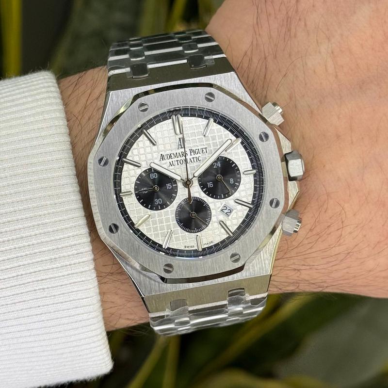 ساعت مچی مردانه اودمار پیگه - رویال اوک سه موتور Audemars Piguet (ap)