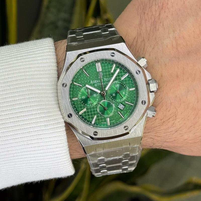 ساعت مچی مردانه اودمار پیگه - رویال اوک سه موتور Audemars Piguet (ap)
