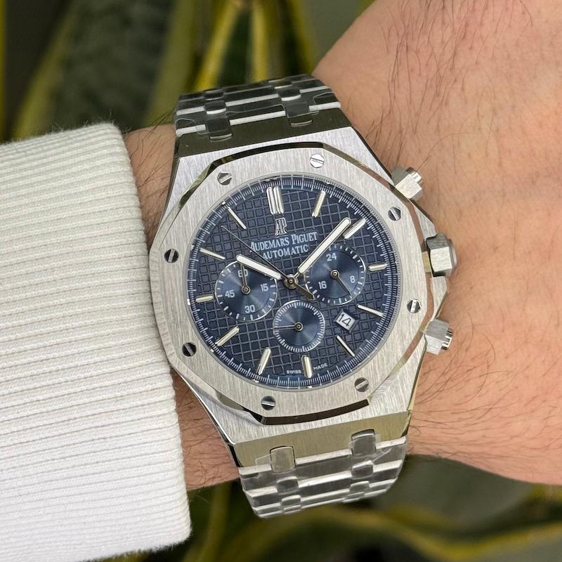 ساعت مچی مردانه اودمار پیگه - رویال اوک سه موتور Audemars Piguet (ap)
