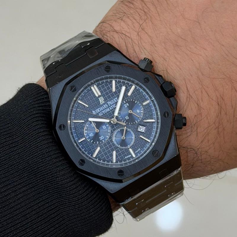 ساعت مچی مردانه اودمار پیگه - رویال اوک سه موتور Audemars Piguet (ap)