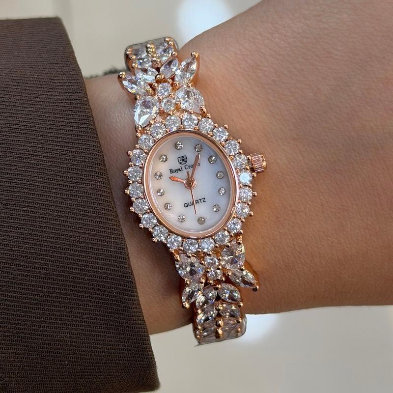 ساعت مچی اورجینال زنانه رویال کرون RC2527