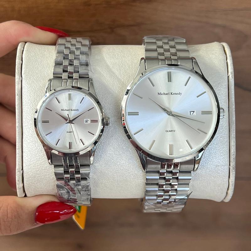 ست ساعت مچی اورجینال زنانه و مردانه مایکل کندی MK 0909-0910