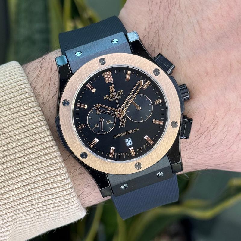 ساعت مچی مردانه هابلوت Hublot سه موتورفعال