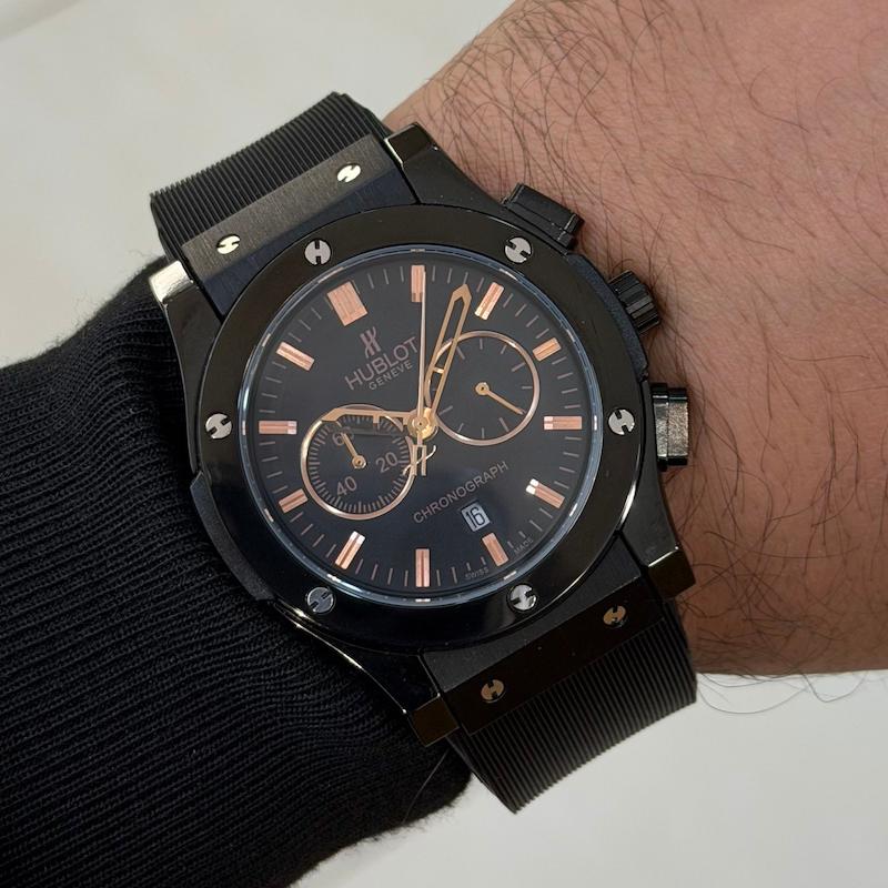 ساعت مچی مردانه هابلوت Hublot سه موتورفعال