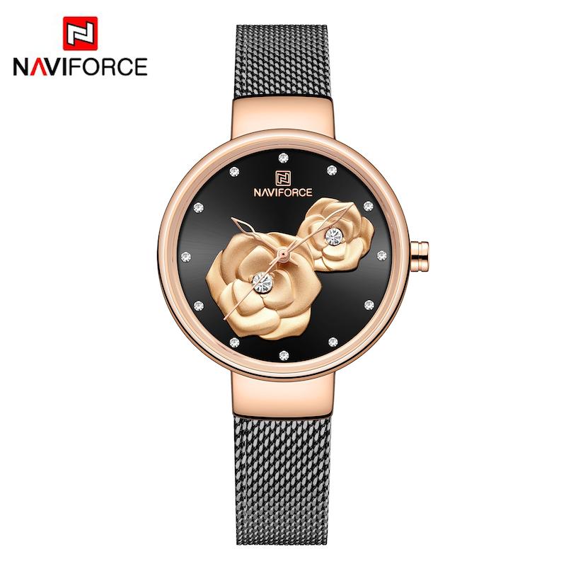 ساعت زنانه اورجینال نیویفورس Naviforce NF 5013