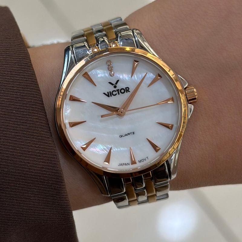 ساعت مچی اورجینال زنانه ویکتور VICTOR 5710