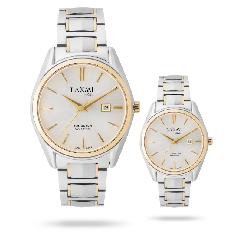 ست ساعت زنانه مردانه اورجینال لاکسمی LAXMI 8560