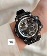 ساعت مچی جی شاک دو زمانه مردانه بند سیلیکونی