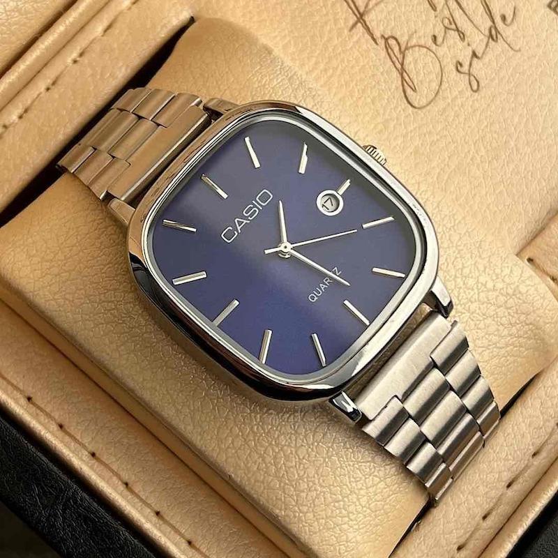 ساعت مچی کاسیو مدل ۳۲۹۸ بند استیل مردانه