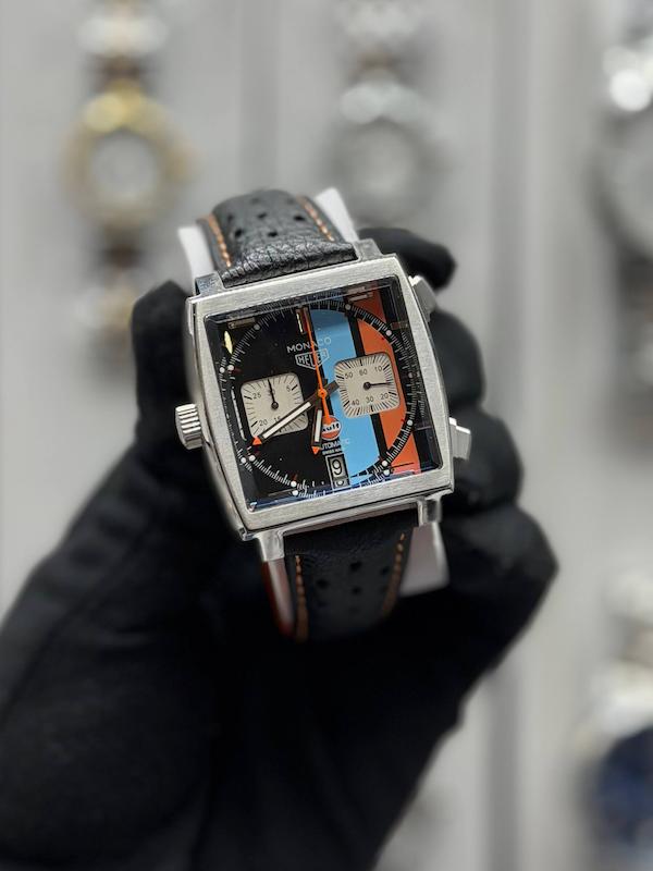 ساعت تگ هویر مردانه مدل موناکو m-8993