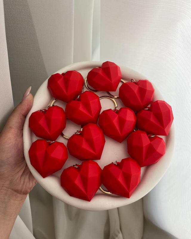 جاکلیدی قلب سیلیکونی