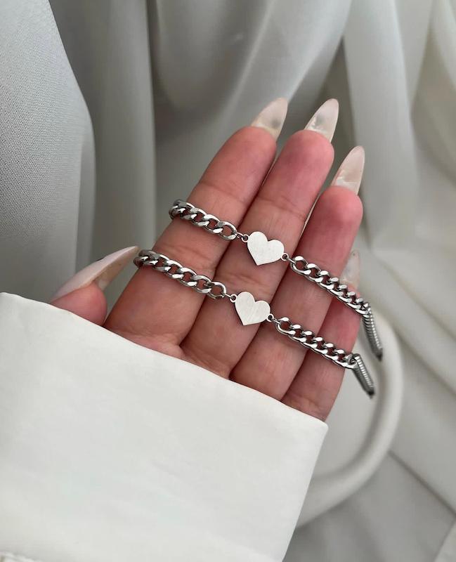 ست دستبند قلب کارتیر