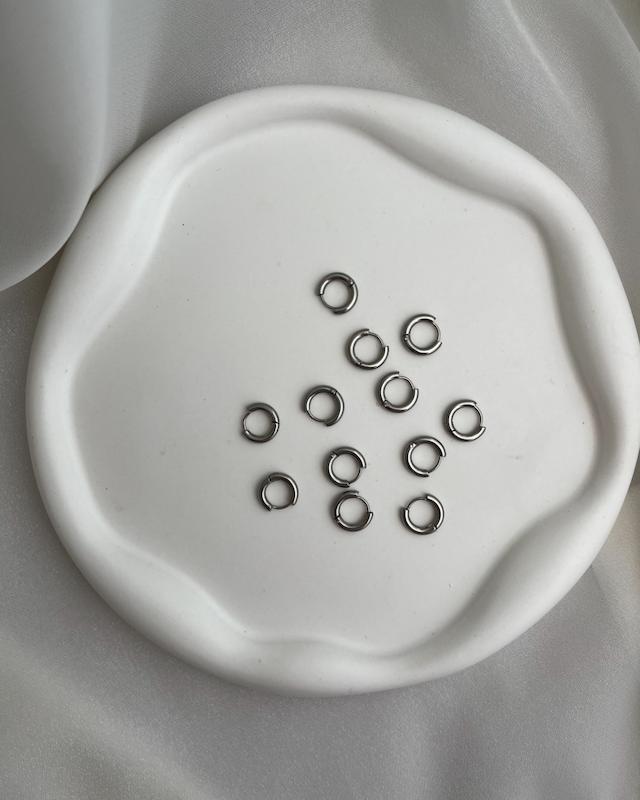 گوشواره حلقه ای استیل