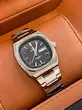 کد1015ساعت مچی مردانه امگا Omega Seamaster | روزشمار و نمایش ایام هفته | قفل فشاری