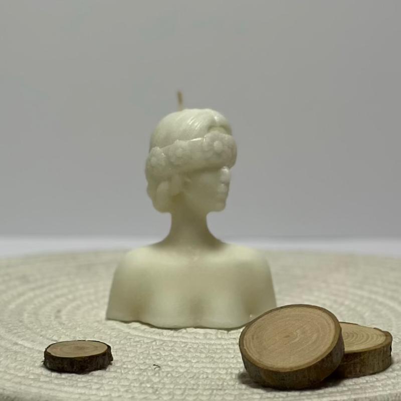 شمع ناتالی چشم گلدار