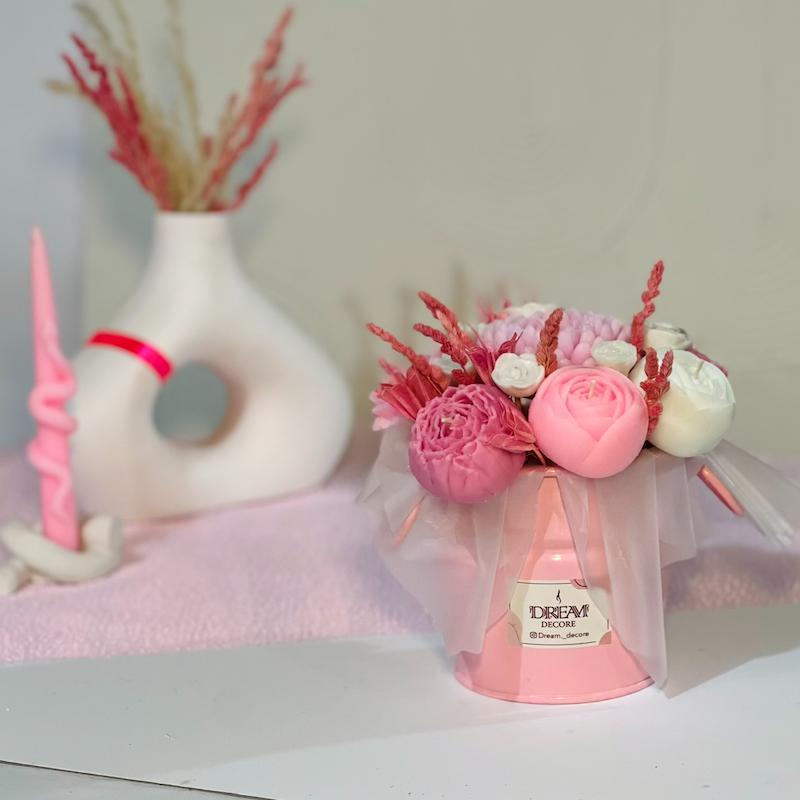 باکس گل شمع