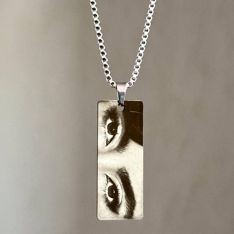 گردنبند حک چشم