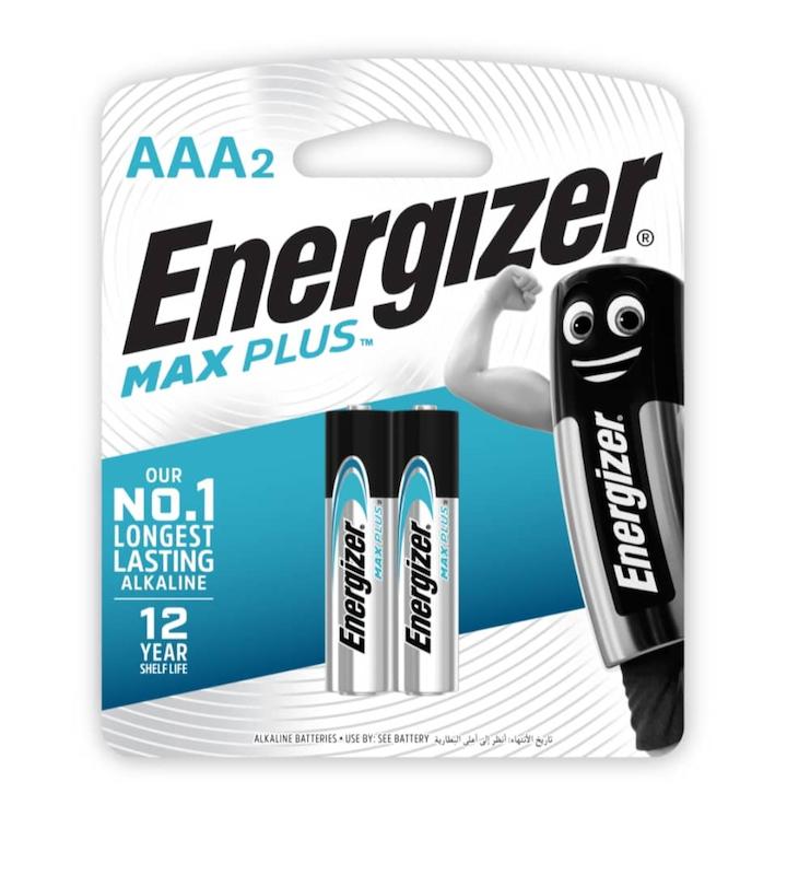 باتری ۲ عددی انرجایزر نیم قلم آلکالاین مکس پلاس