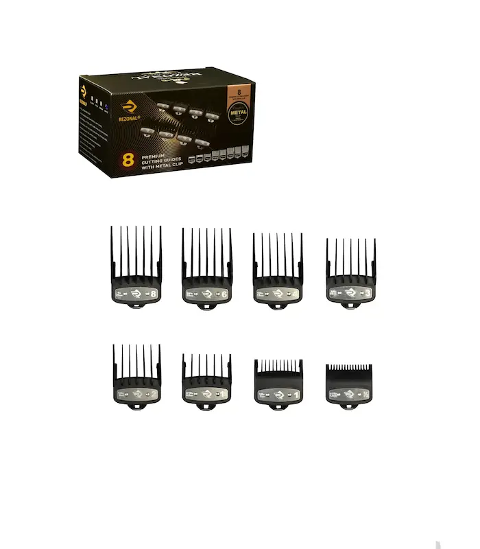 شانه ماشین فلزی 8 عددی رزونال