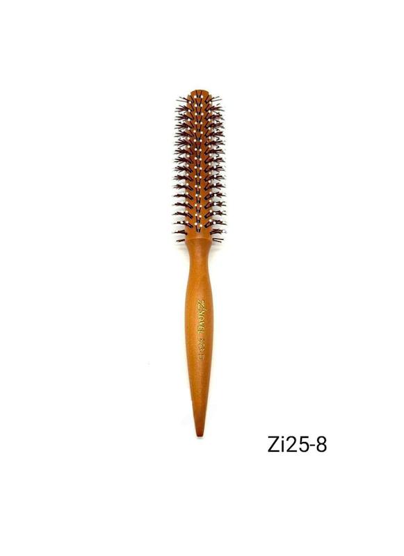 برس گرد نسوز چوبی قهوه ای روشن وارداتی زینوول سایز 3 کد Zi 25-8