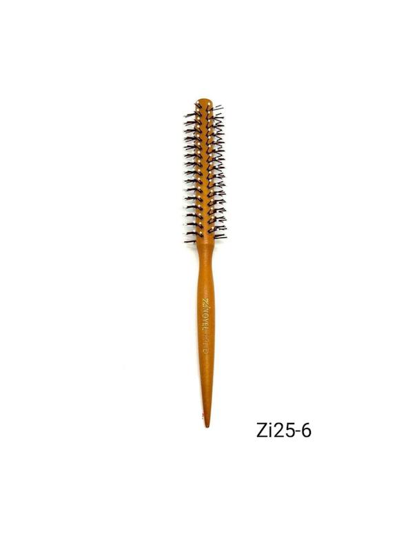 برس گرد نسوز چوبی قهوه ای روشن وارداتی زینوول سایز 1 کد Zi 25-6