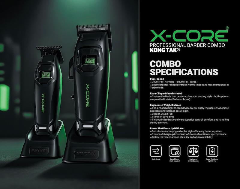 ست حجم زن و خط زن ایکس کور Xcore کنگ تک