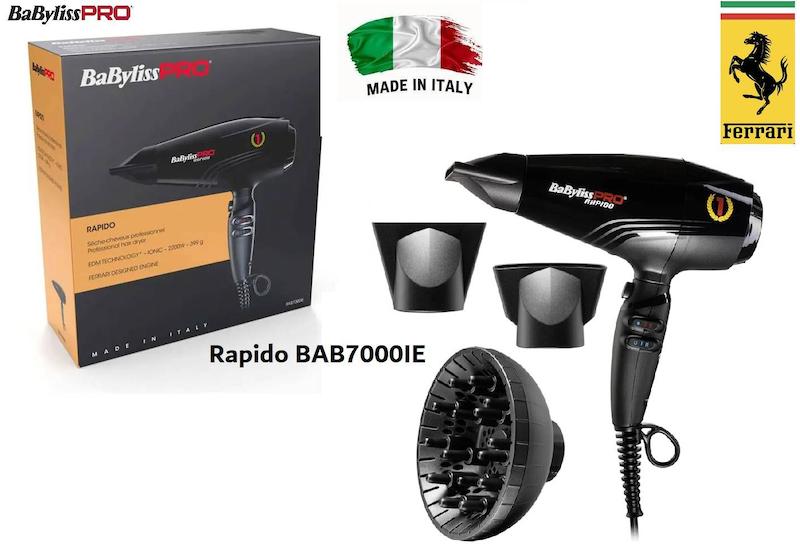 سشوار بابلیس پرو رپیدو مدل Rpido BAB7000IE