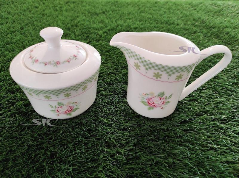 ست شکرریز و قندان Flower