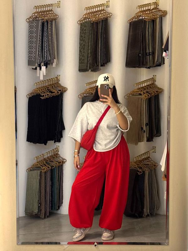 شلوار جاگر Red🌶️