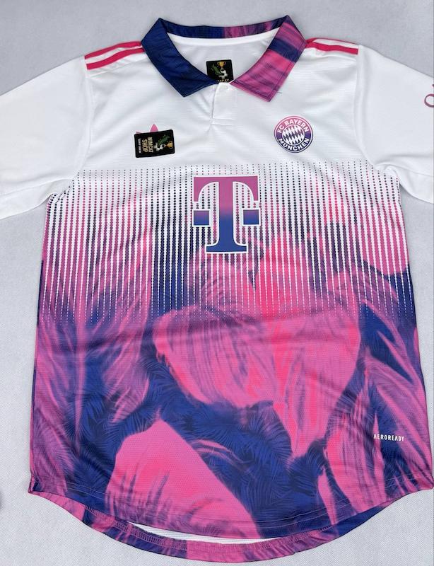 کیت پیراهن و شورت بایرن مونیخ مدل pink flower