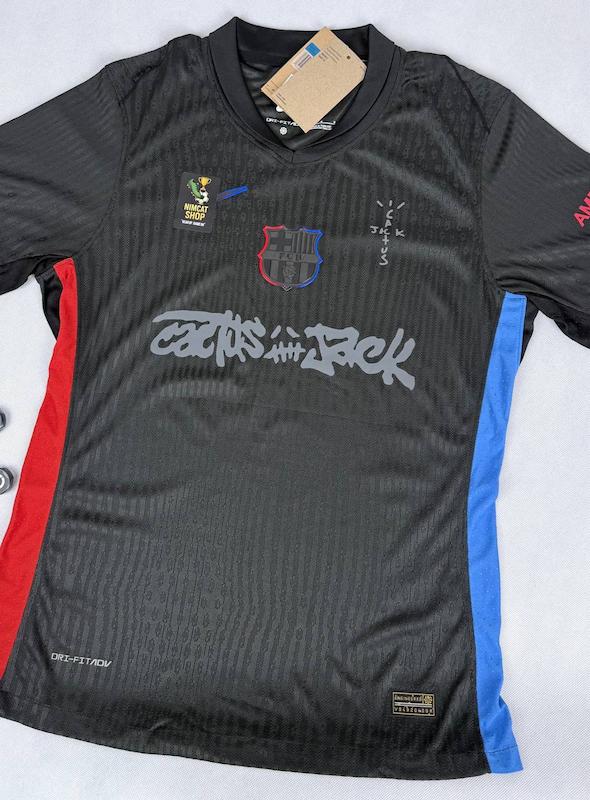 کیت پلیری بارسلونا ترویس اسکات مشکی