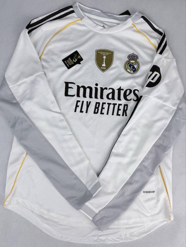 کیت پیراهن آستین بلند و شورت رئال مادرید ۲۰۲۵/۲۶