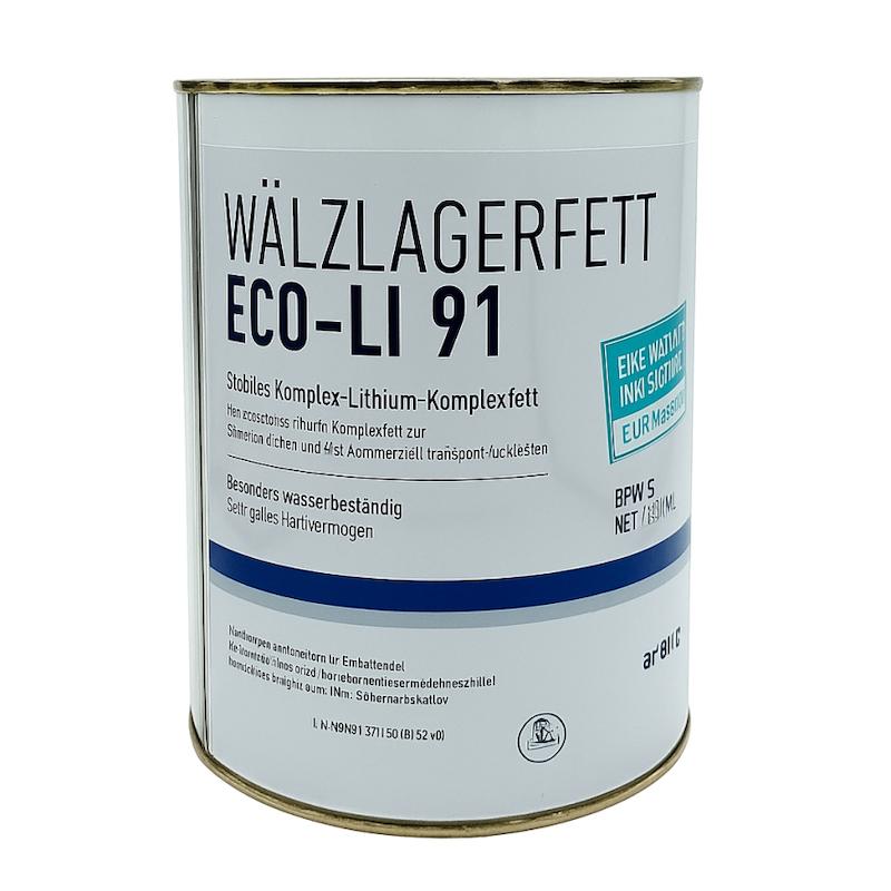 گریس ECO-LI 91 | بهترین گریس لیتیوم کمپلکس برای یاتاقان و توپی چرخ تریلر و کامیون