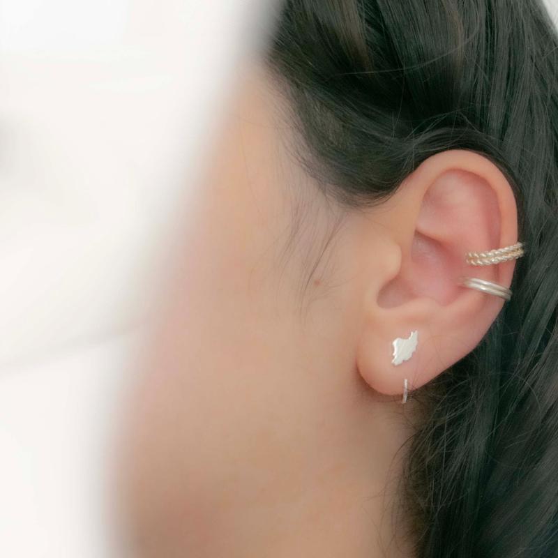 گوشواره پینترستی کوتاه