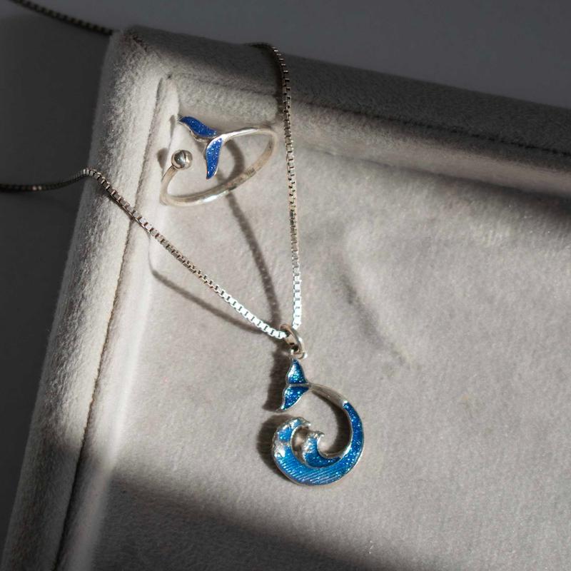 نیم ست نقره925 عیار دم وال