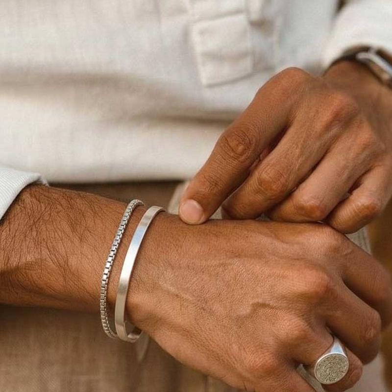 بنگل نقره UNISEX 