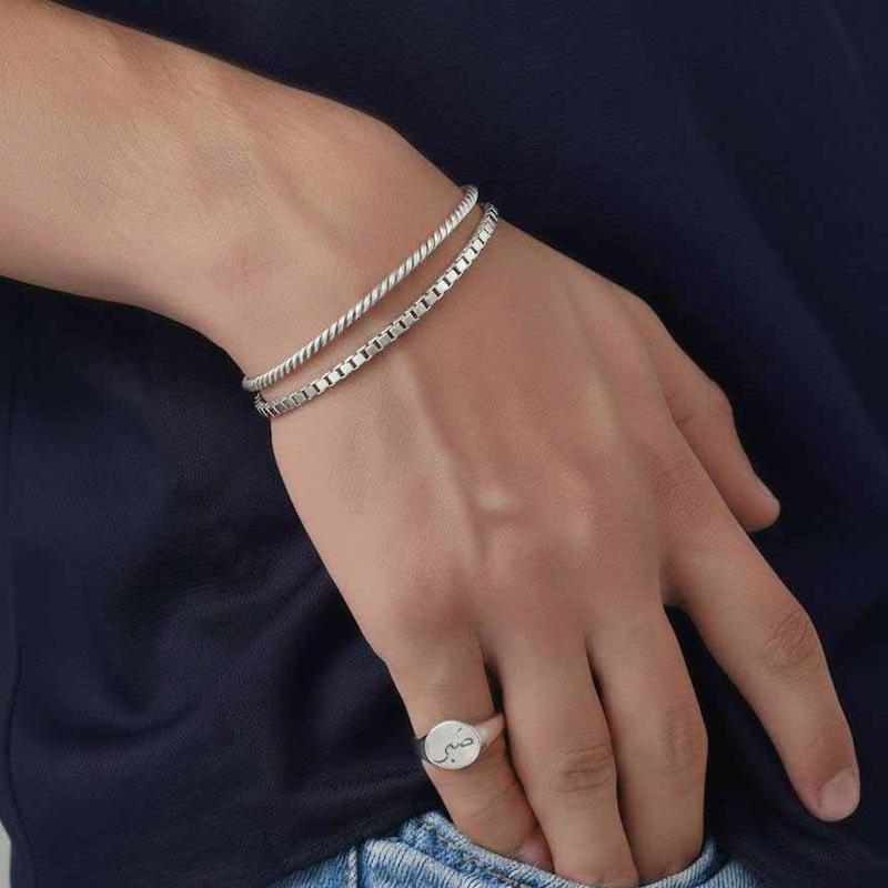 بنگل نقره UNISEX 