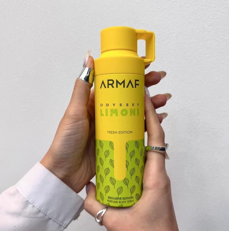 اسپری خوشبوکننده بدن اودیسه لمونی آرماف