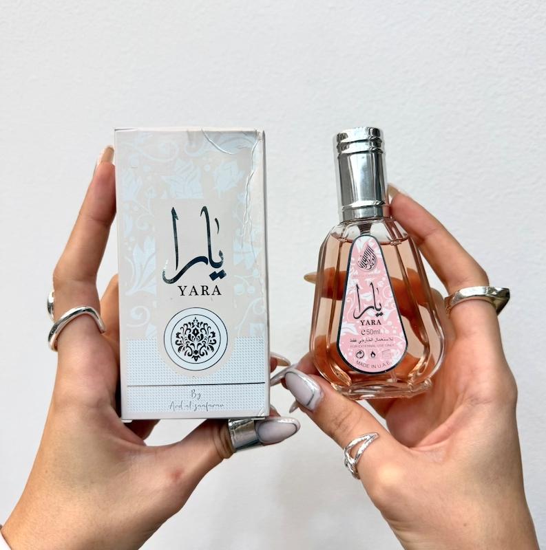 ادکلن یارا صورتی 50میل ارض الزعفران