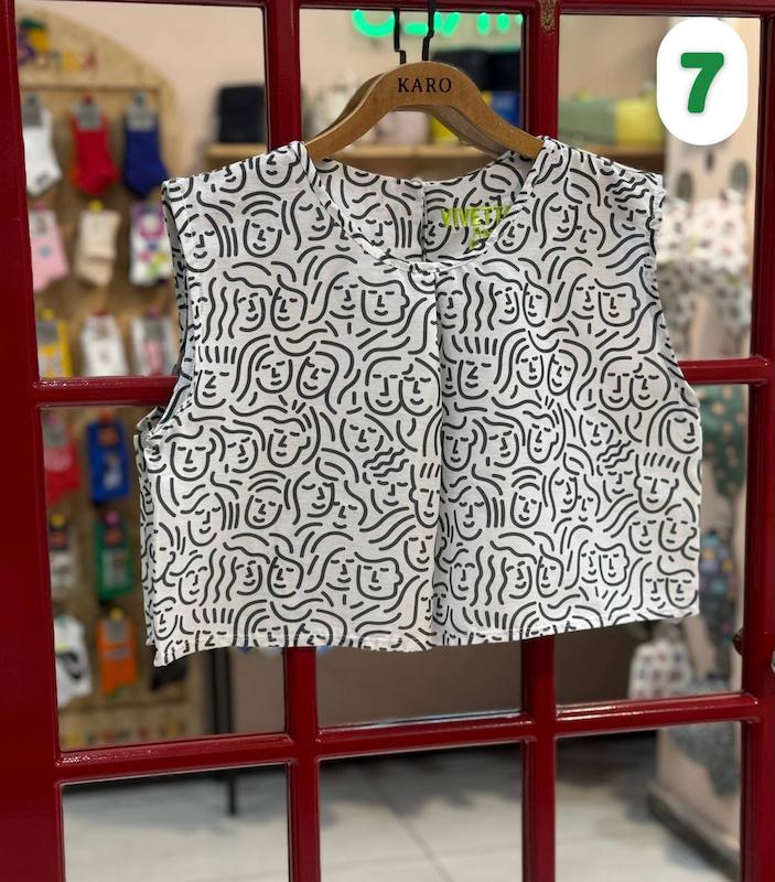 تاپ/کراپ عروسکی کد 1200