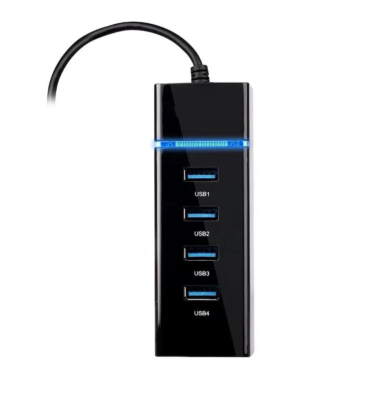  هاب 4 پورت USB 3.0 مدل 303 متراژ 1.2 متر 