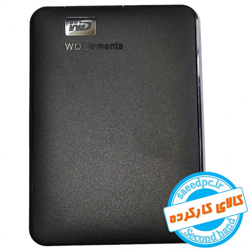 هارد اکسترنال WD usb 3.0 مدل Elements ظرفیت 500GB استوک
