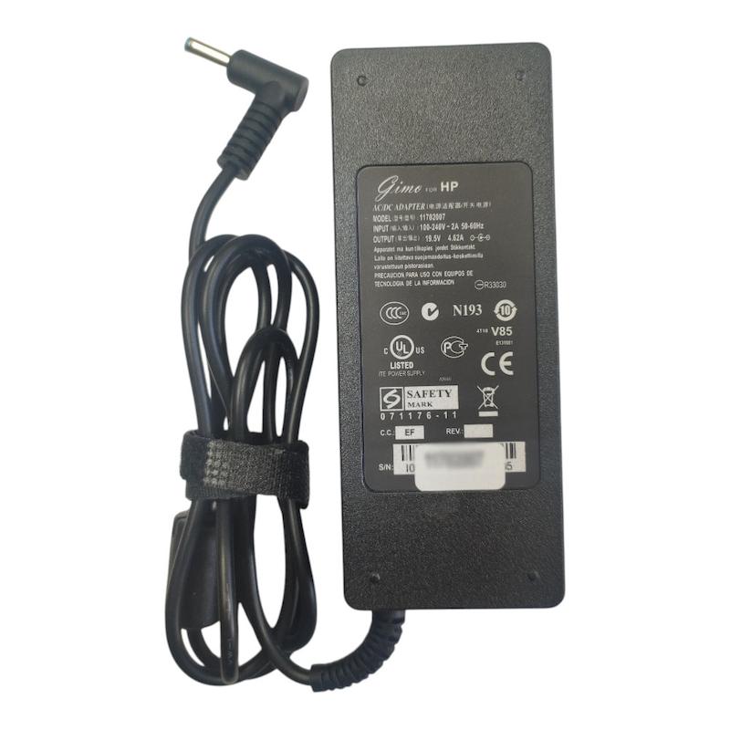 آداپتور لپ تاپ اچ پی Gimo پین آبی hp 19.5V 4.62A blue