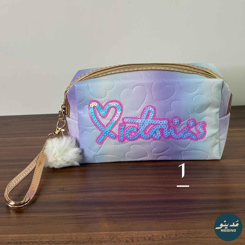 کیف آرایشی مکعبی پولیشی کد 2152