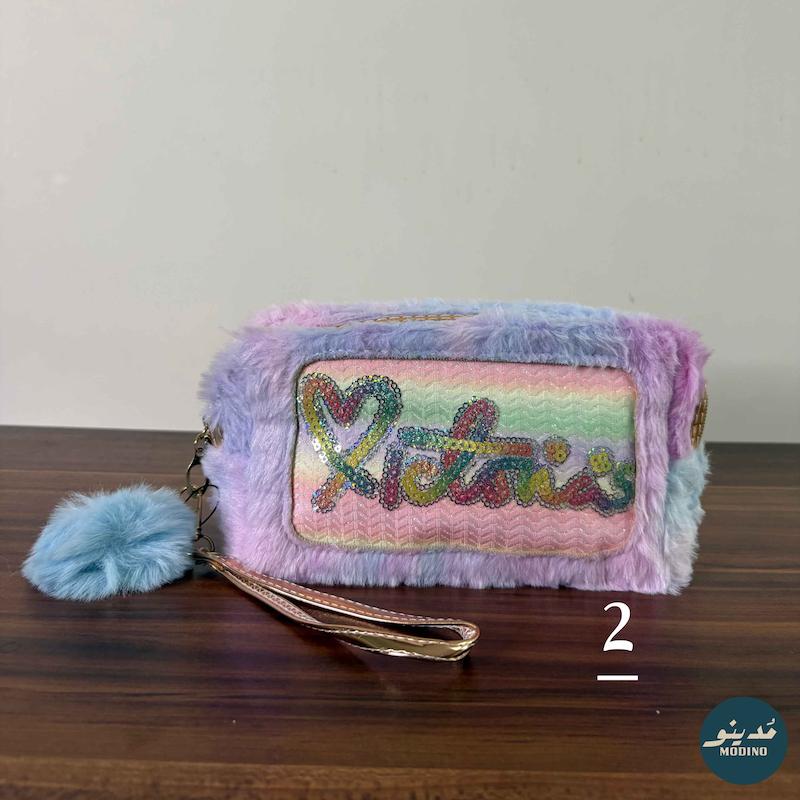 کیف آرایشی مکعبی پولیشی کد 2152