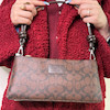 کیف زنانه دسته گره طرح کوچ کد 2052