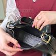 کیف زنانه قایقی طرح کوچ کد 2071