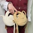 کیف زنانه کنفی زارا آویز دار کد 2082